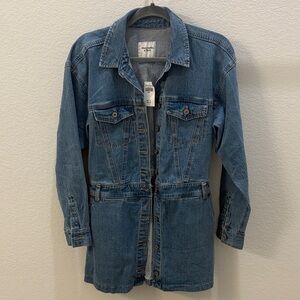 Abercrombie & Fitch Blue Denim Dress